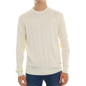 MAGLIA TRECCIA PANNA